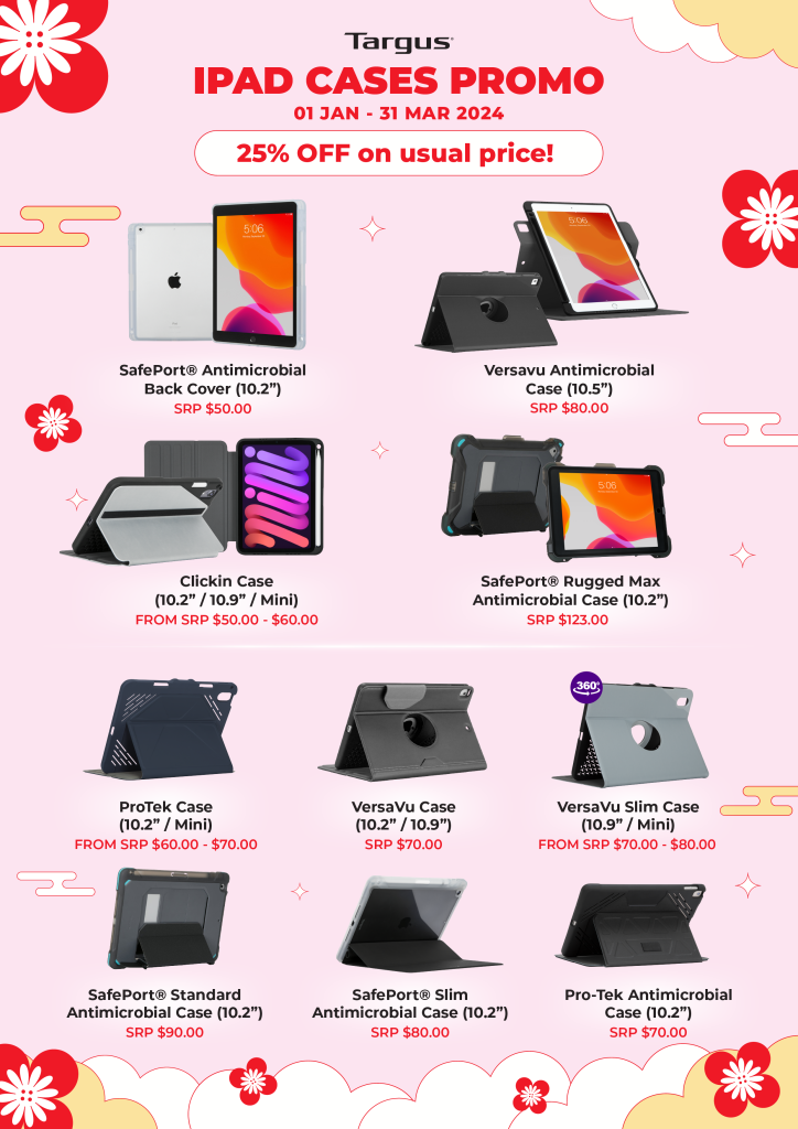Targus February 2024 iPad Covers Promotion – Challenger