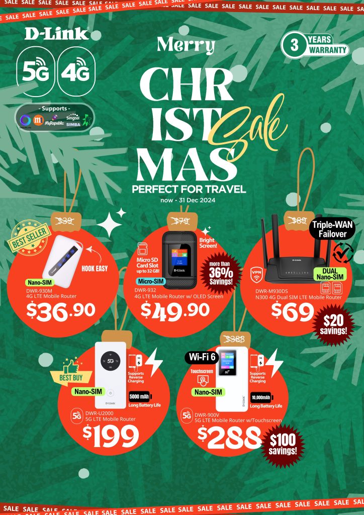 D-Link Christmas Perfect Nov – Dec Promotion